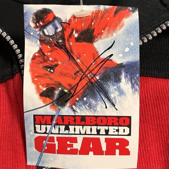 Vintage Marlboro Unlimited Gear 1/4 Zip Pullover XXL NWT 1997 - Picture 6 of 15